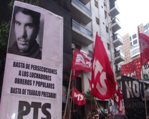 A un año, Mariano Ferreyra PRESENTE! Marcha en Córdoba
